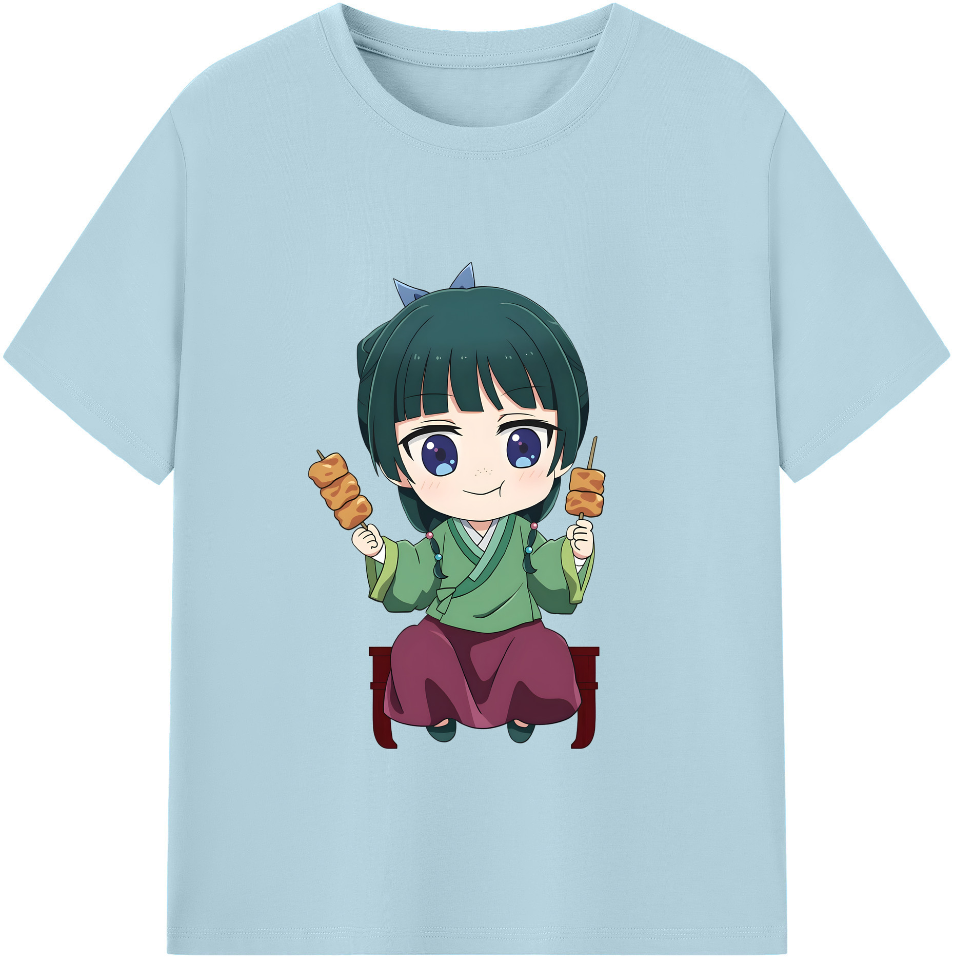 （画像用） 薬屋のひとりごと The Apothecary Diaries 綿100％半袖Tシャツ（フロントプリント）